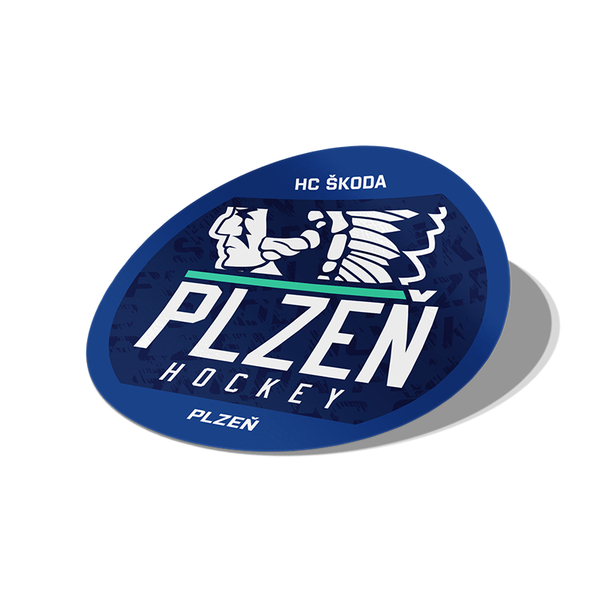 Samolepka brand logo HC Škoda Plzeň