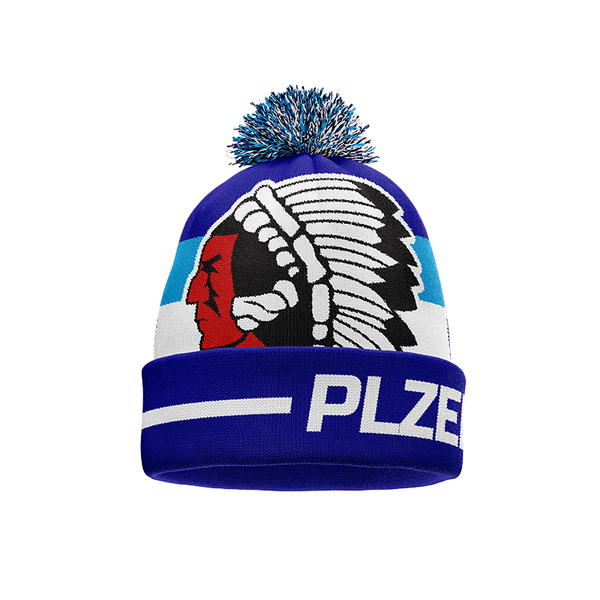 Kulich dětský velké logo s pruhy HC Škoda Plzeň