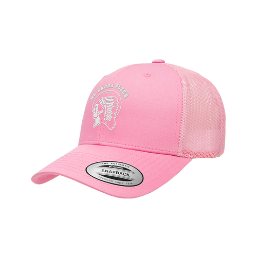 Kšiltovka pro dospělé retro trucker pink HC Škoda Plzeň