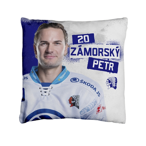 Polštář s hráčem Zámorský 23/24 HC Škoda Plzeň
